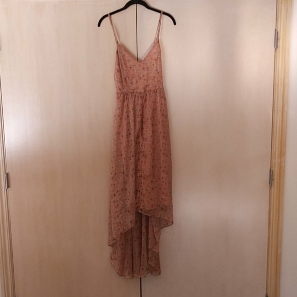 NWT Nasty Gal High Low Hem Maxi Dress Size 6